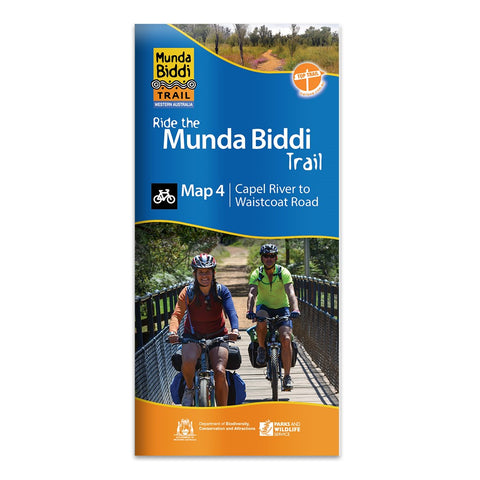 Munda Biddi Trail Map 4 - Capel River to Waistecoat Road