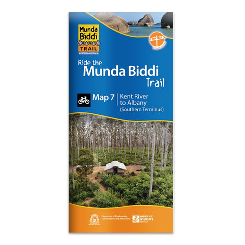 Munda Biddi Trail Map 7 - Kent River to Albany