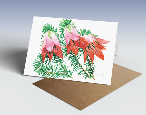 Gillams bell greeting card