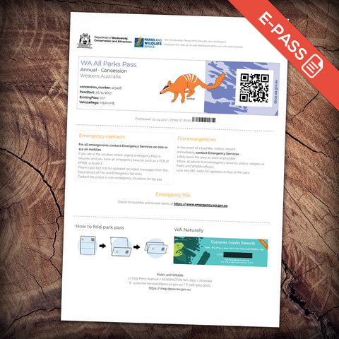 All Parks Pass Concession