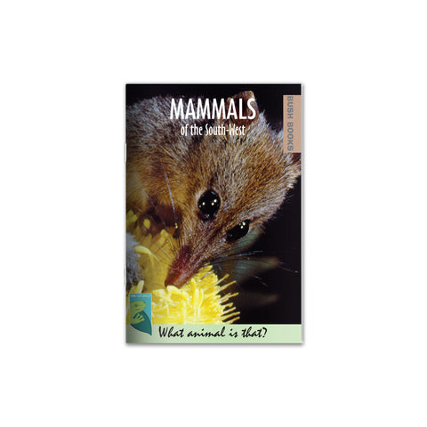 Mammals of the South-West cover