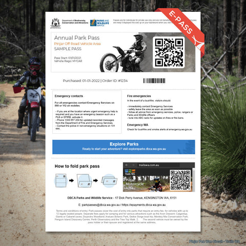 Pinjar Off Road Vehicle Area annual pass