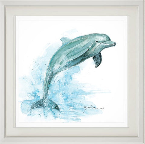 Bottlenose dolphin print